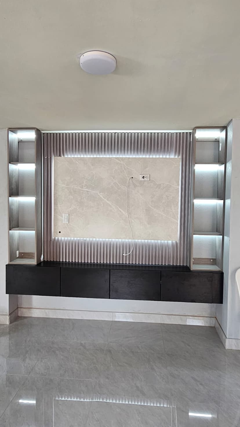 Prueba de rack de tv